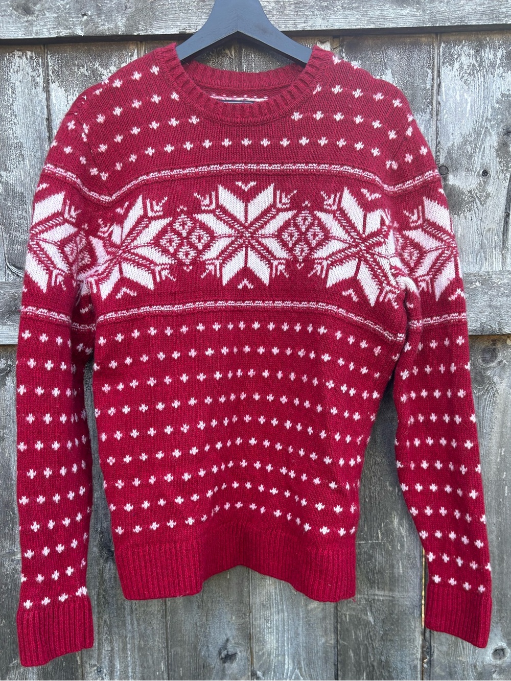 Abercrombie & Fitch Vintage Fairisle Wool Sweater